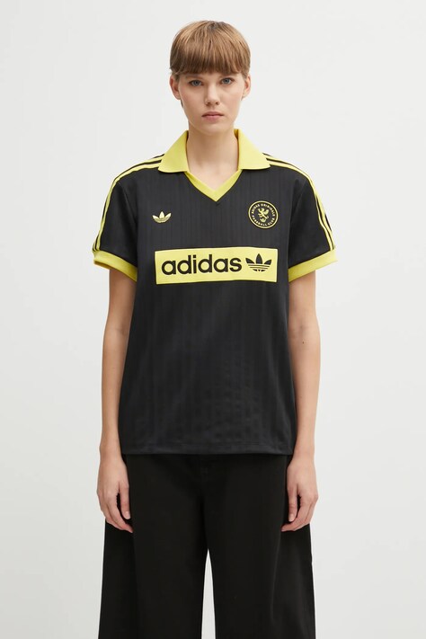adidas Originals t-shirt Football Tee black color JW2562