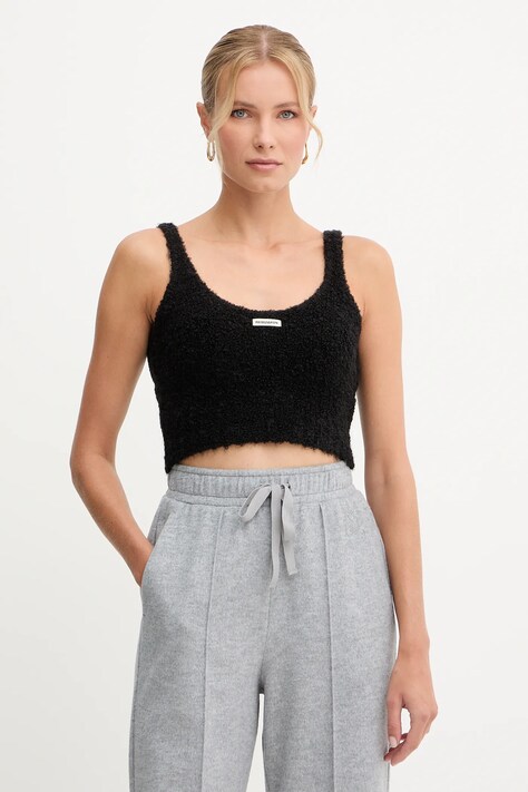 Patrizia Pepe top cu lână culoarea negru, 2K0354 K222