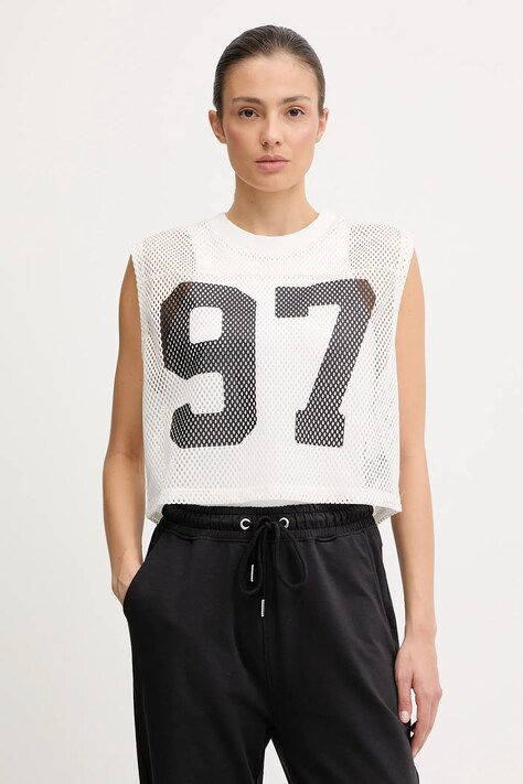 Puma top PUMA x ROSÉ kolor biały 633804