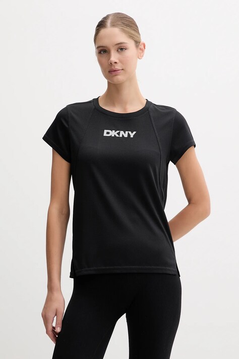 Dkny tricou culoarea negru, DP5T1357