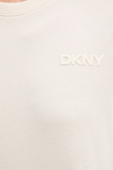 Бавовняна футболка Dkny — фото 5
