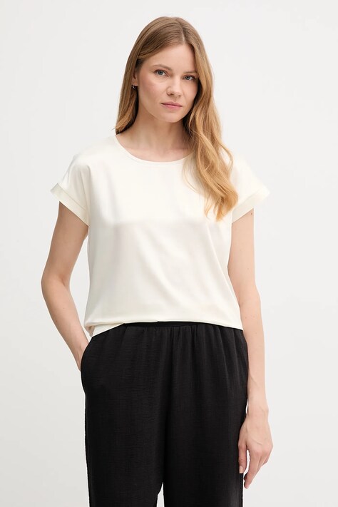 Joop! t-shirt damski kolor beżowy 30044802