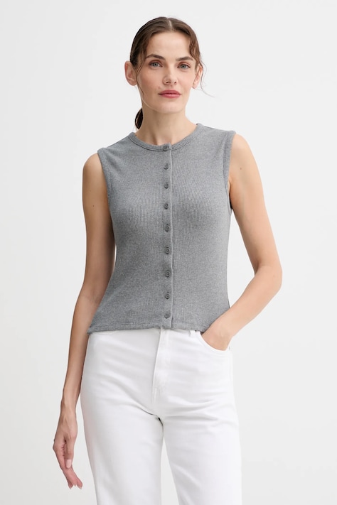Levi's top culoarea gri, 003Q2