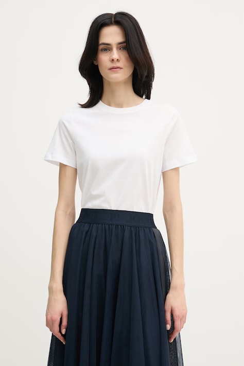 Joop! t-shirt bawełniany damski kolor biały 30048474