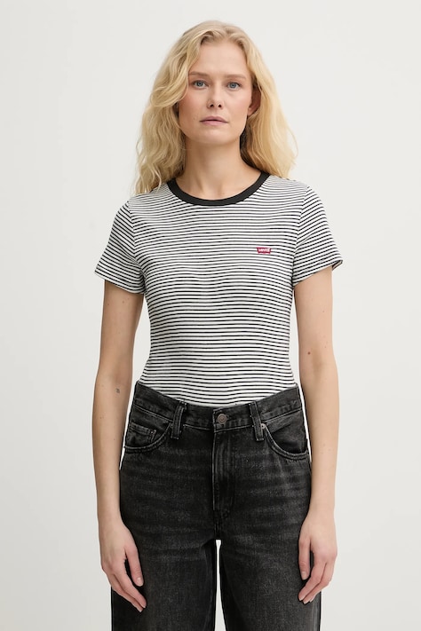 Levi's tricou din bumbac 2-pack culoarea negru, 004AO