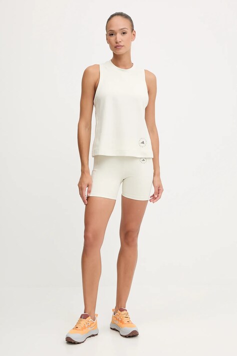 Топ за трениране adidas by Stella McCartney в бежово JW4479