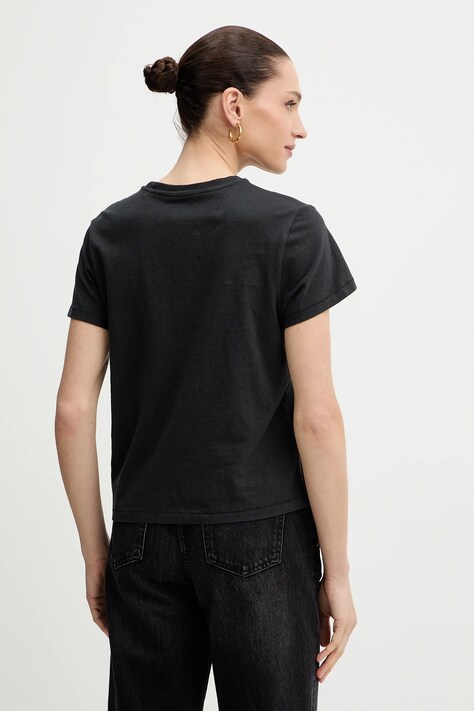 Levi's t-shirt bawełniany damski kolor czarny A2226