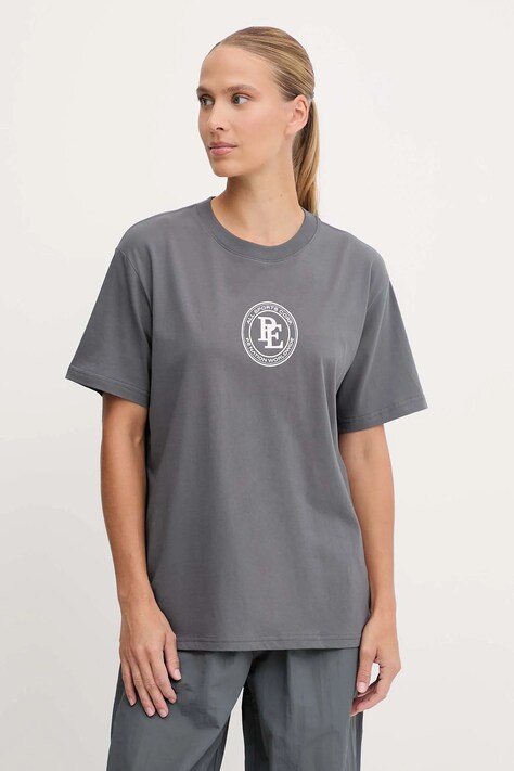 P.E Nation t-shirt in cotone Pulse donna colore grigio 253T130