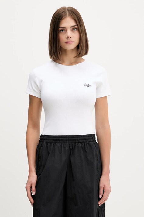 Dickies t-shirt damski kolor biały DK0A87QB