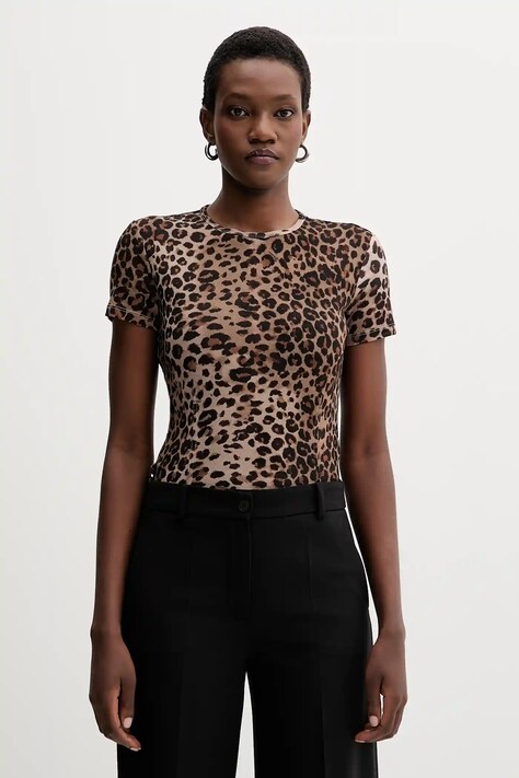 Marella tricou culoarea maro, 2523976044200