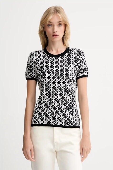 Calvin Klein tricou culoarea alb, LV044D313G