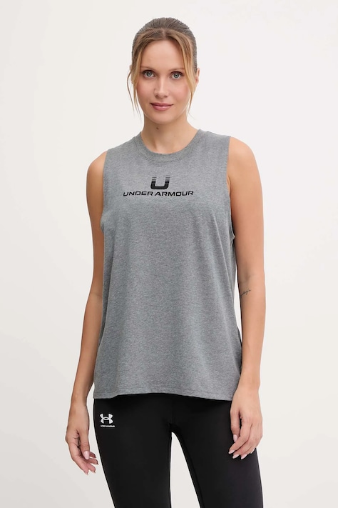 Under Armour top Varsity kolor szary 6006972