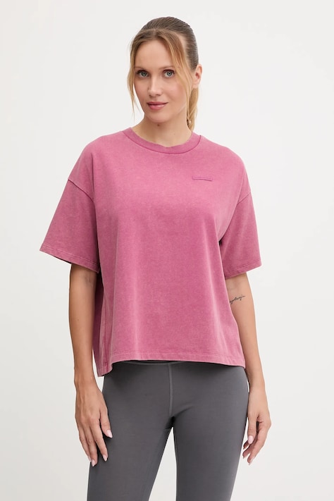 Under Armour t-shirt damski kolor bordowy 6007690
