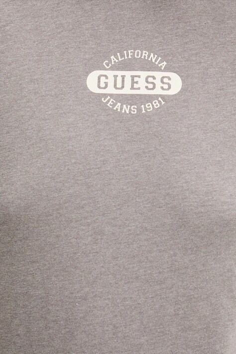Бавовняна футболка Guess Jeans — AW25-TSD15I, сірий — фото 5