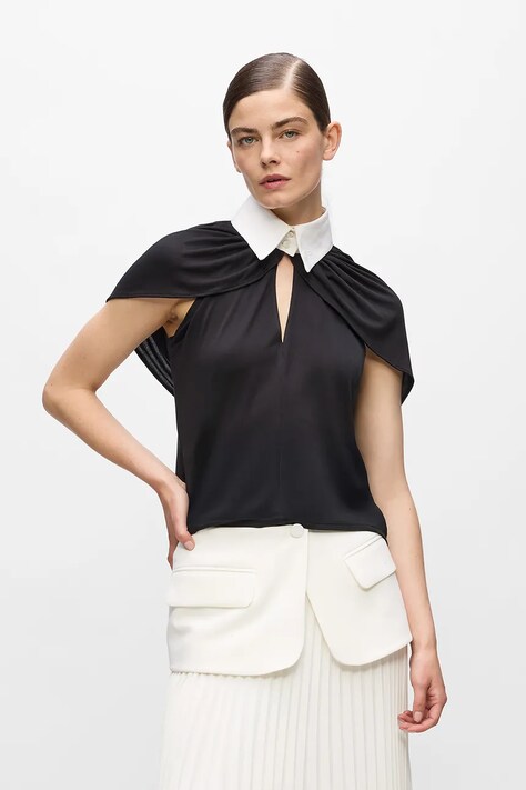 Karl Lagerfeld t-shirt damski kolor czarny