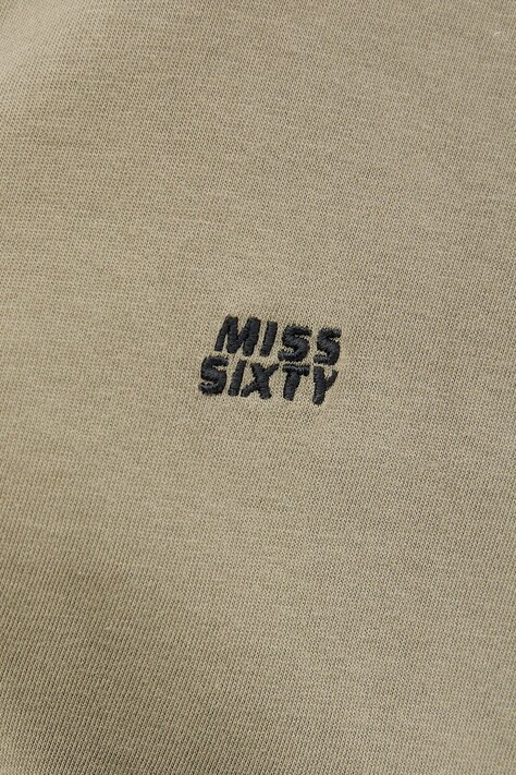 Бавовняна футболка Miss Sixty — AW25-TSD16M, зелений — фото 5