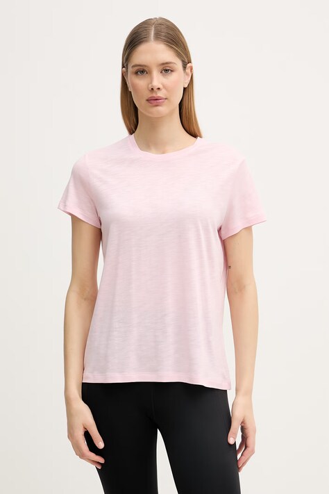 Casall T-shirt treningowy damski z lyocellem różowy 23103