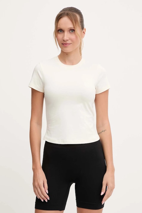 Casall tricou de antrenament culoarea bej, 25011