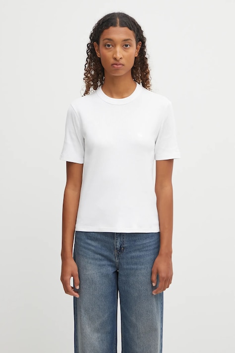 Тениска Carhartt WIP W'''''''' S/S Philipa T-Shirt дамска в бяло I035471.02XX