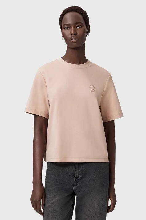 Бавовняна футболка AllSaints колір чорний W220JC