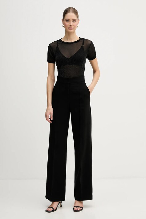 United Colors of Benetton футболка жіноча — AW25-TSD19E, чорний — фото 2