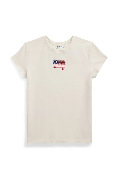 Polo Ralph Lauren t-shirt kolor biały 313971138001