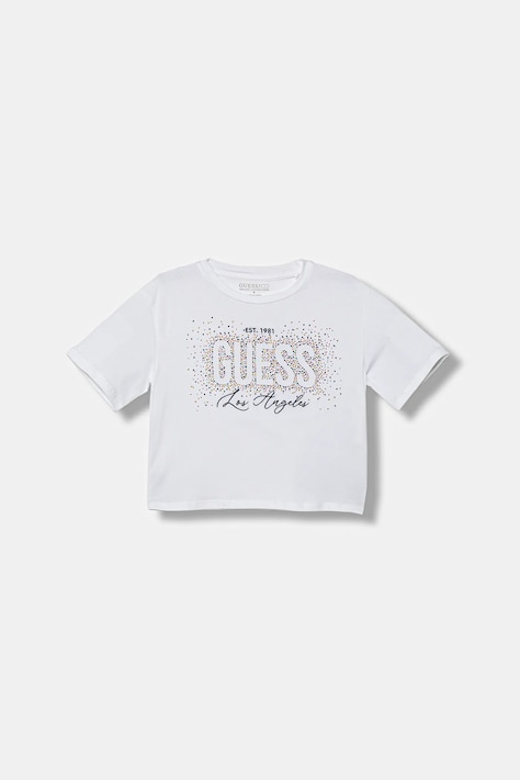Guess t-shirt dziecięcy kolor biały J5YI23 K6YW4
