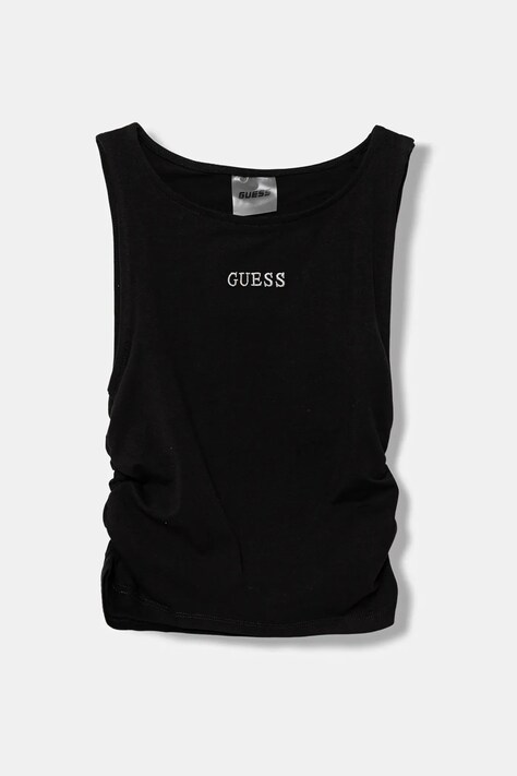 Guess top dziecięcy kolor czarny J5YI41 J1314