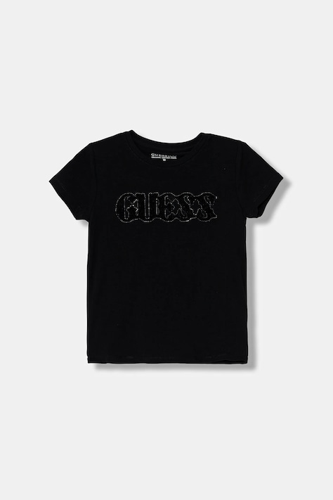 Дитяча футболка Guess колір чорний J5YI52 J1314