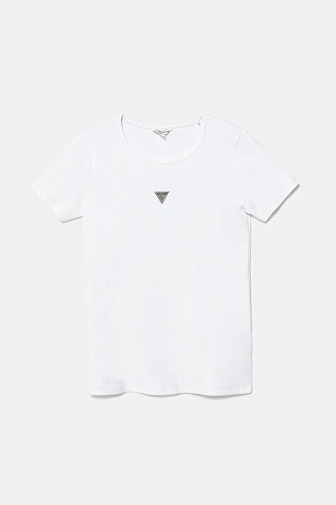 Guess tricou copii culoarea alb, J5YP03 KB1O1