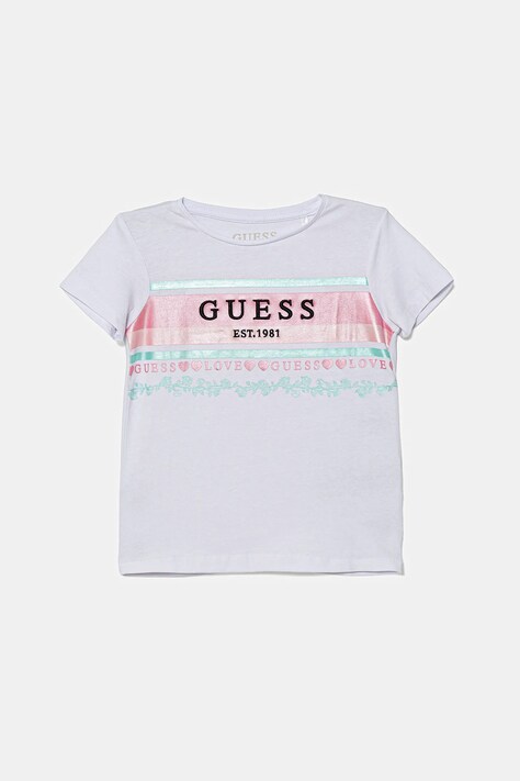 Guess t-shirt dziecięcy kolor biały K5YI04 K6YW4