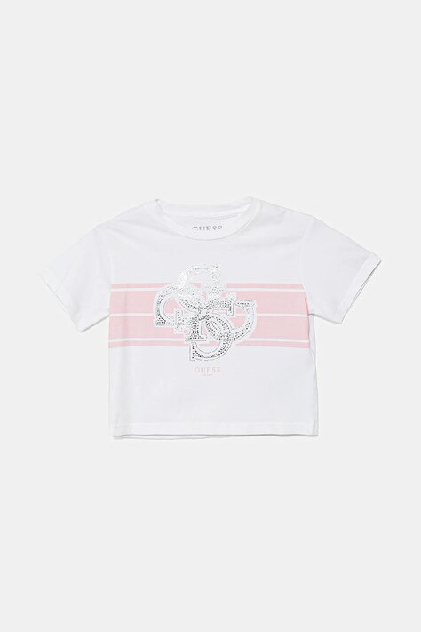 Guess t-shirt dziecięcy kolor biały K5YI12 K6YW4
