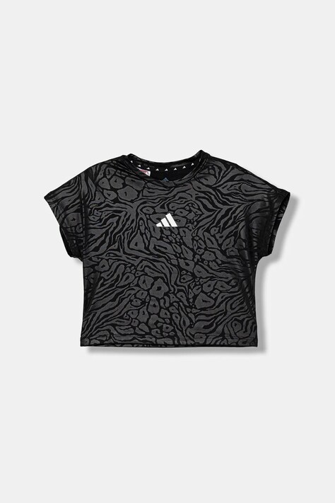 adidas tricou copii culoarea negru, JM3912