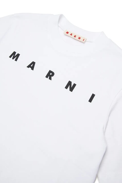 Дитяча бавовняна футболка Marni MT290F T-SHIRT — фото 3