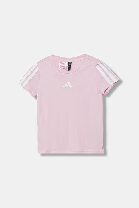 adidas t-shirt dziecięcy kolor różowy JW5018