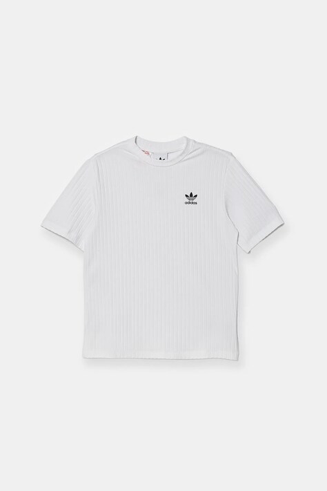 Dětské tričko adidas Originals bílá barva, JX5179