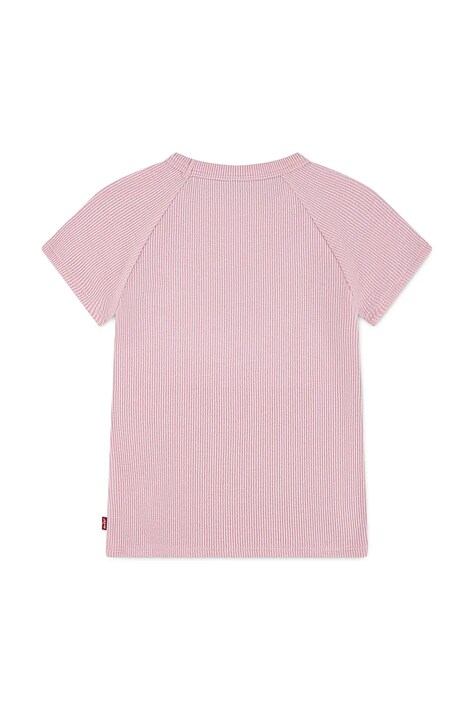 Дитяча футболка Levi's COLOR BLOCK RAGLAN TOP — фото 2