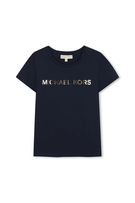 Παιδικό μπλουζάκι Michael Kors χρώμα: ναυτικό μπλε, R30492