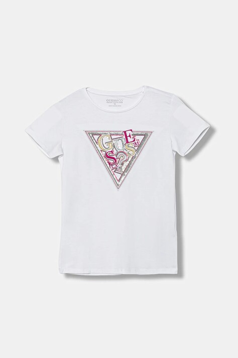Guess t-shirt dziecięcy kolor biały J5BI12 J1314