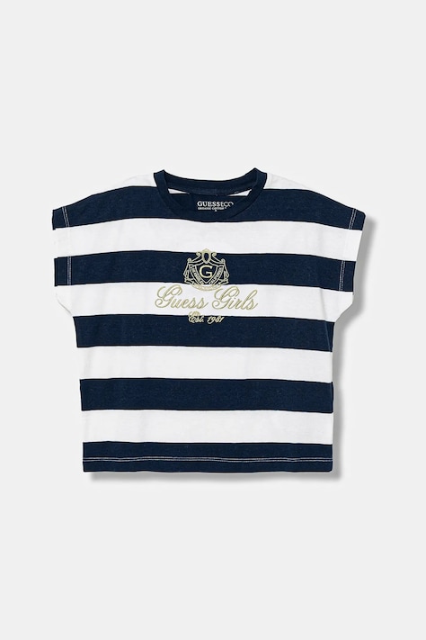 Дитяча футболка Guess колір синій J5BI21 K9NF4