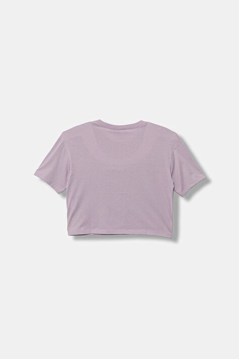 Дитяча бавовняна футболка United Colors of Benetton — AW25-TSG080, фіолетовий — фото 2