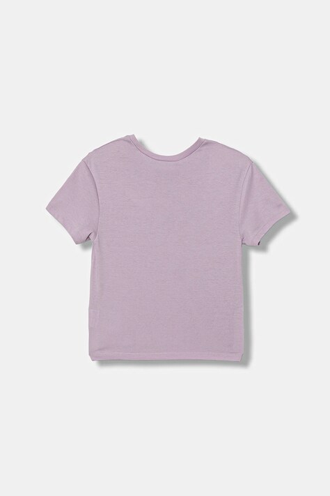 United Colors of Benetton t-shirt bawełniany dziecięcy kolor fioletowy 3X1SG10JV