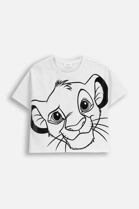 Παιδικό μπλουζάκι Coccodrillo χρώμα: άσπρο, LICENCE GIRL