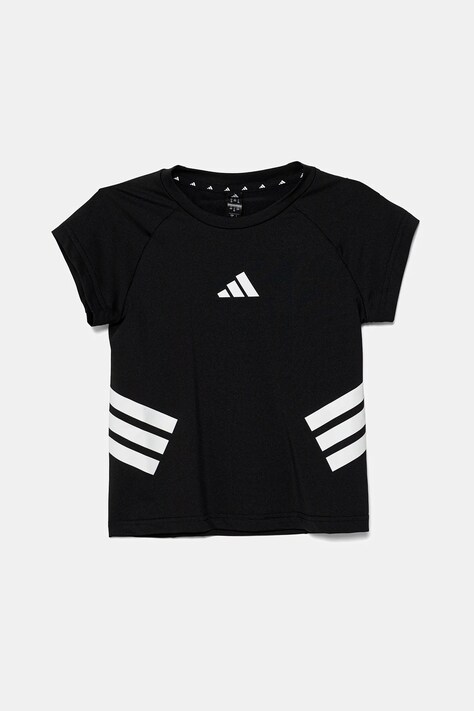 Παιδικό μπλουζάκι adidas χρώμα: μαύρο, JJ0995