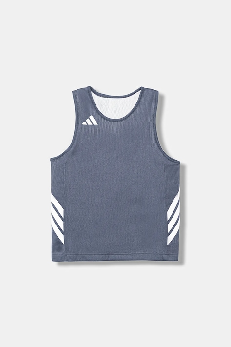 adidas Originals top copii culoarea gri, cu imprimeu, JM5135