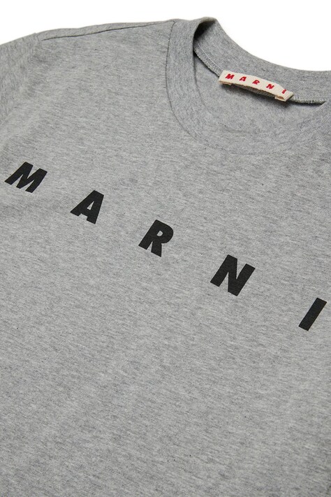 Бавовняна футболка Marni MT135U T-SHIRT — фото 4