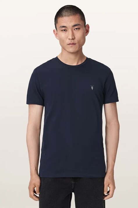 AllSaints T-shirt męski bawełniany TONIC 3-pack granatowy M029JB