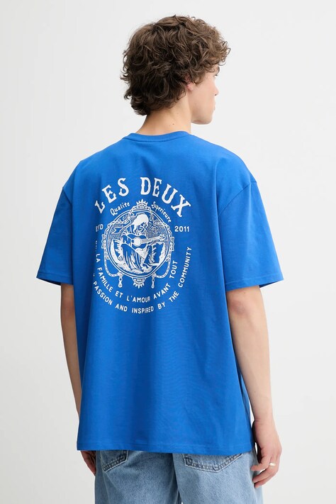 Les Deux tricou din bumbac cu imprimeu, 1000216