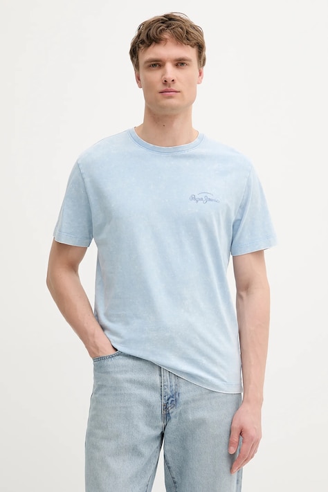 Pepe Jeans tricou din bumbac cu imprimeu, PM509960