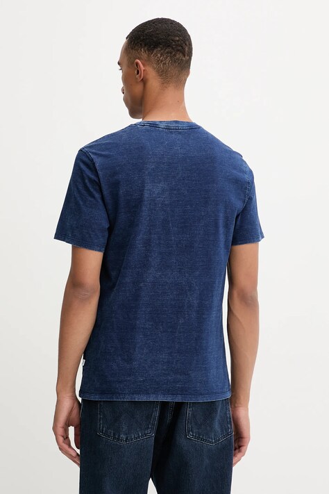 Бавовняна футболка Guess Jeans — AW25-TSM0B9, блакитний — фото 3